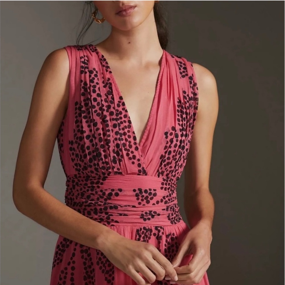 Anthropologie Sunset Ombré Dress Maxi Dress Verb